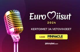 Euroviisut vedonlyönti 2024 – Ennakkosuosikit ja kertoimet.